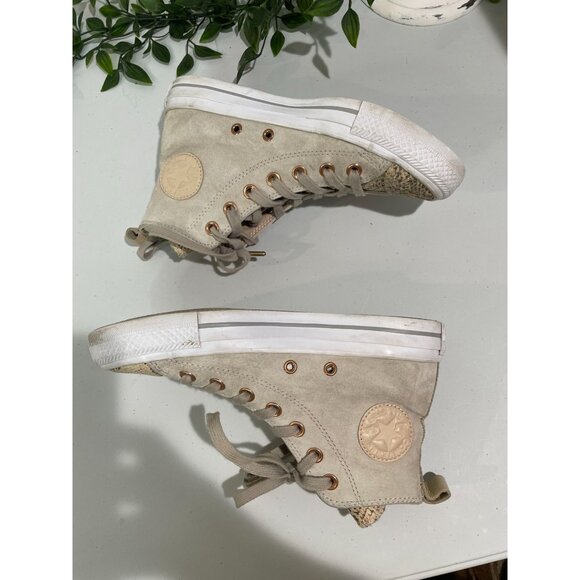 Converse All Star High-Top Snakeskin Sneakers Size 6 - Picture 6 of 14